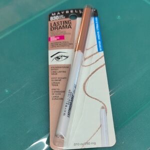 Maybelline Lasting Drama Eyeliner in White and Gold